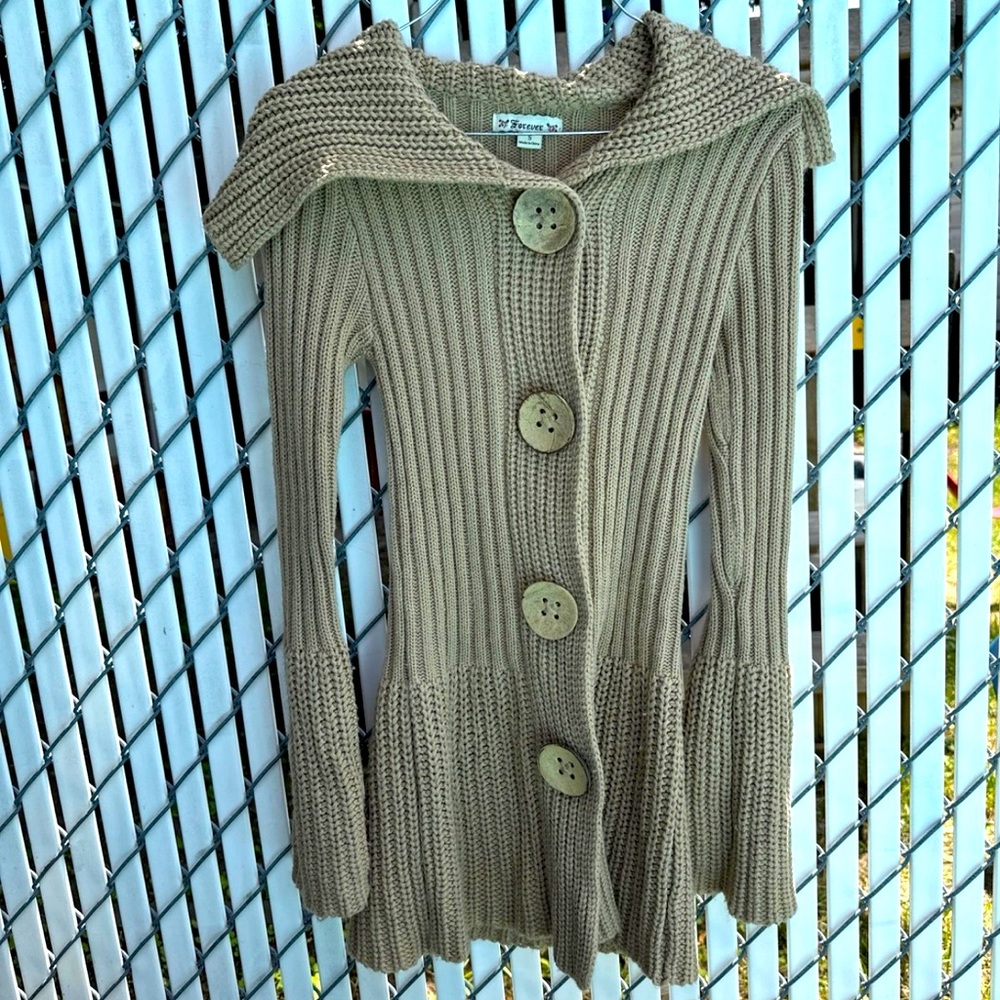 Cute Vintage Brown Dress Size S
